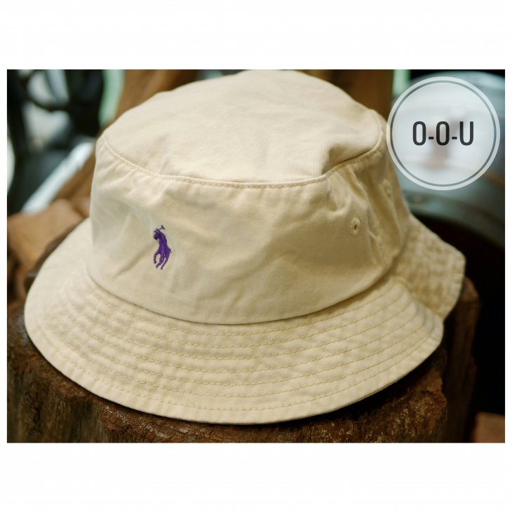 POLO RALPH LAUREN COTTON BUCKET HAT