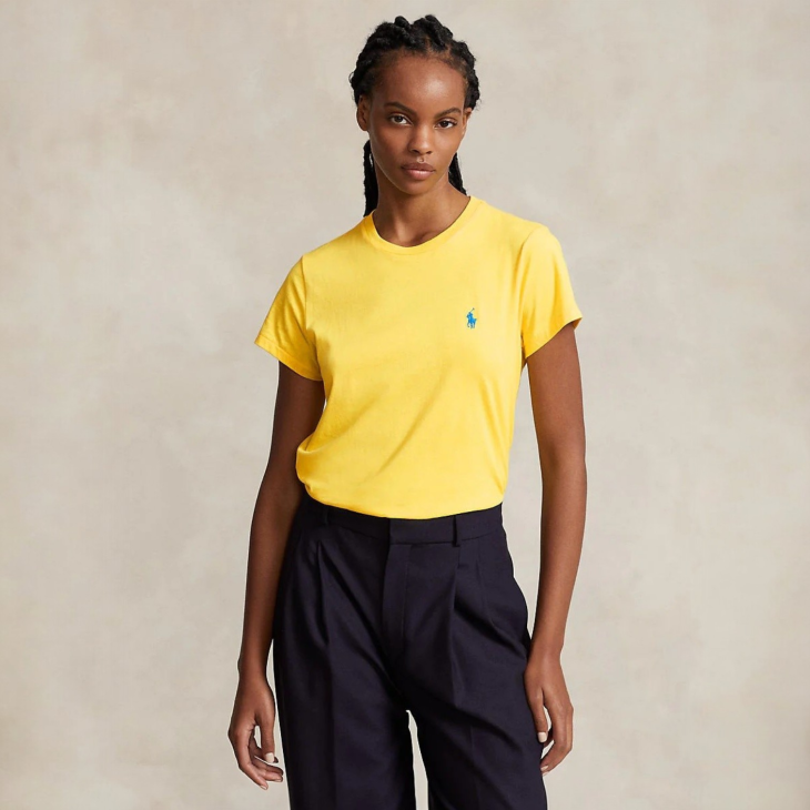 OLO RALPH LAUREN WOMEN CLASSIC FIT COTTON T-SHIRT