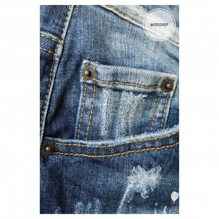 DSQUARED2 TIDY BIKER JEANS