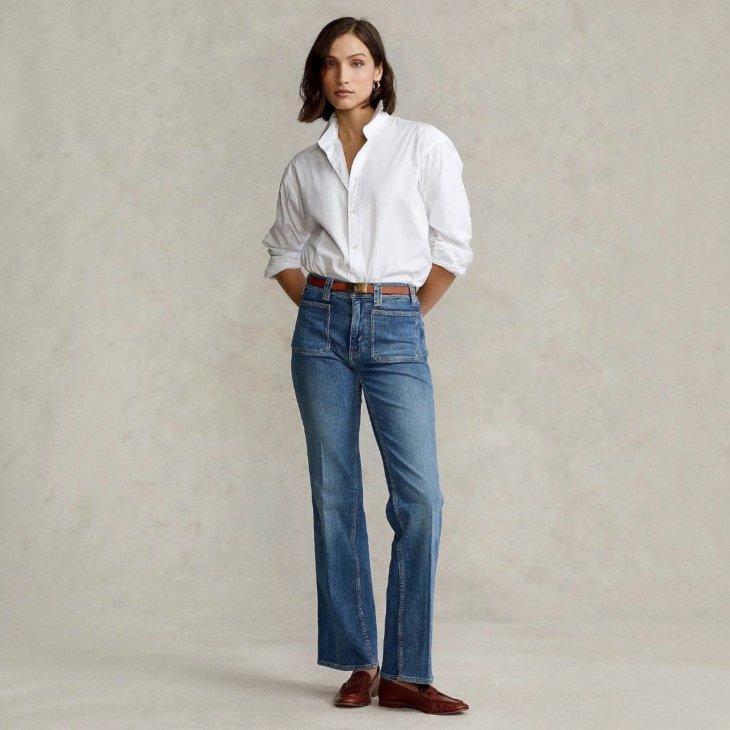POLO RALPH LAUREN JENN FLARE JEAN