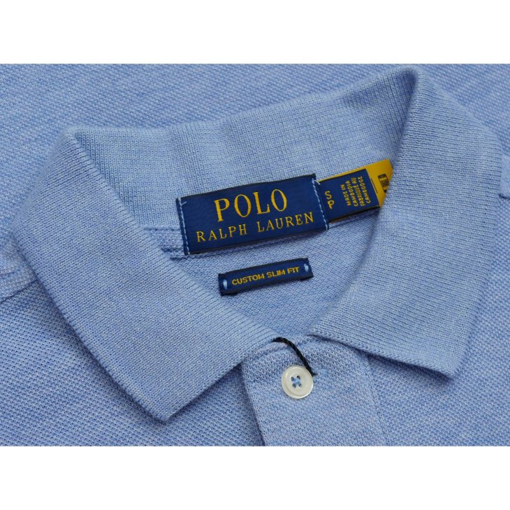POLO RALPH LAUREN CUSTOM SLIM FIT POLO SHIRT