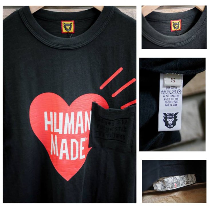 HUMAN MADE STRMCWBY PRINT POCKET T-SHIRT