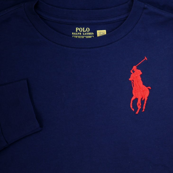 POLO RALPH LAUREN BOYS BIG PONY COTTON JERSEY TEE