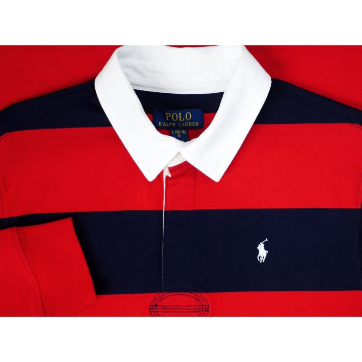 POLO RALPH LAUREN BOYS THE ICONIC RUGBY SHIRT