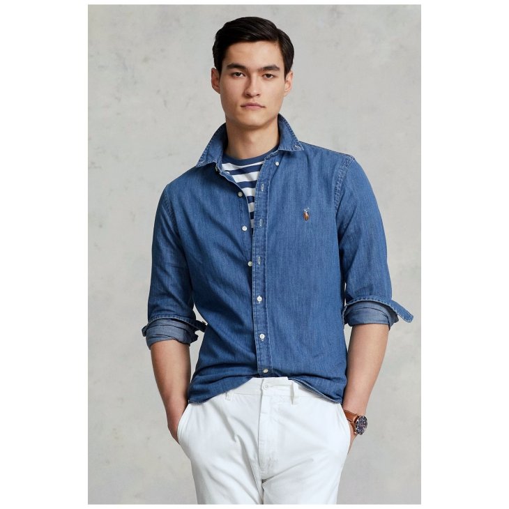 POLO RALPH LAUREN CLASSIC FIT DENIM SHIRT