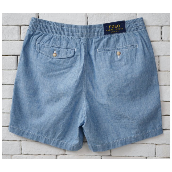 POLO RALPH LAUREN 6-INCH POLO PREPSTER CHAMBRAY SHORT