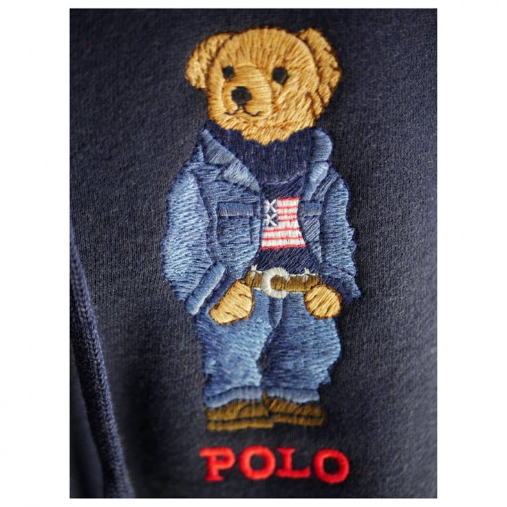 POLO BEAR FLEECE HOODIE