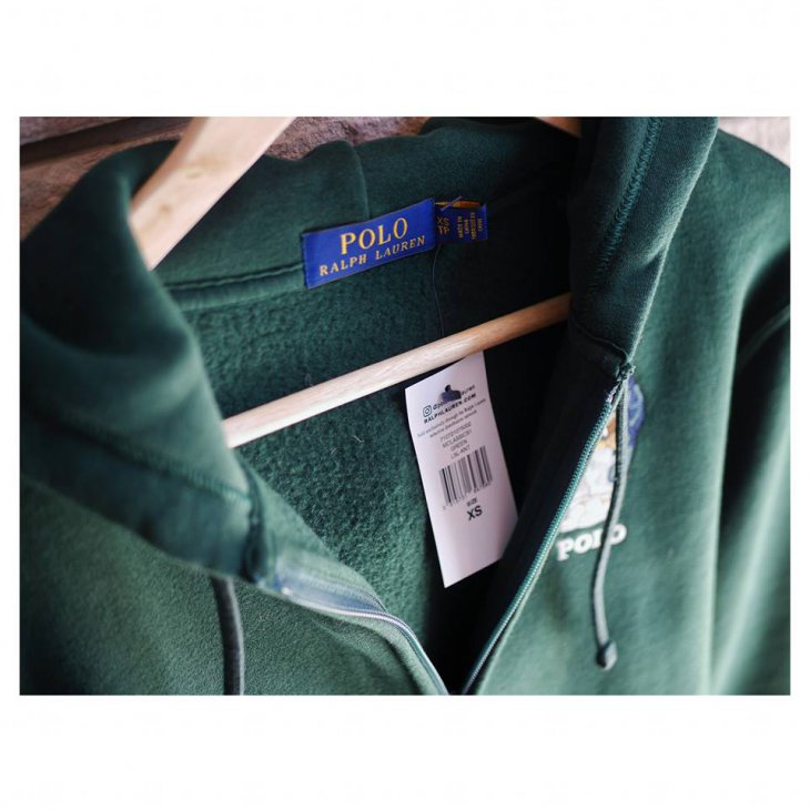 POLO BEAR FLEECE HOODIE