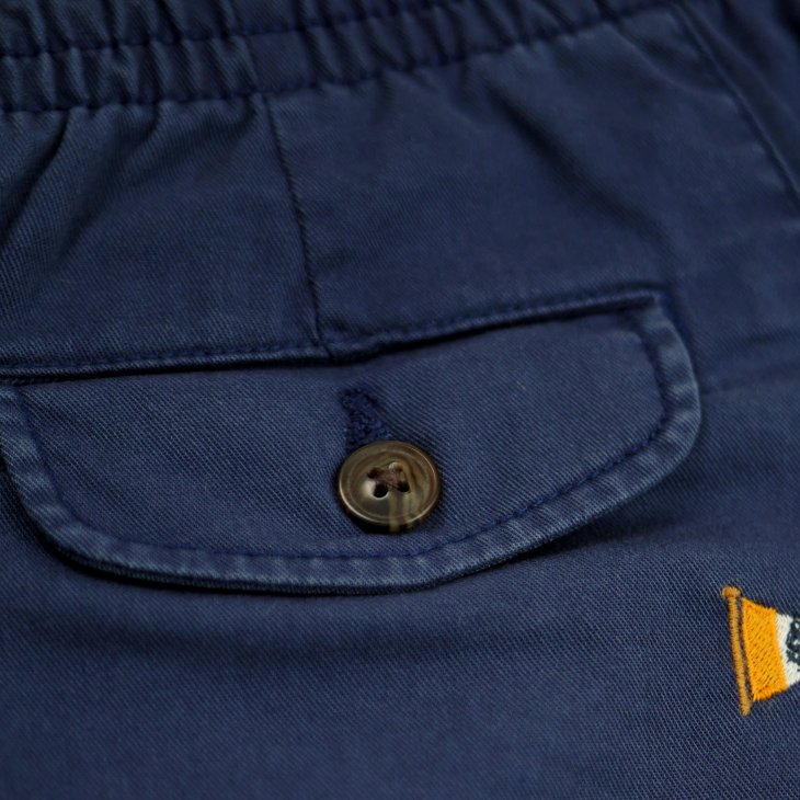 POLO RALPH LAUREN KIDS POLO PREPSTER EMBROIDERED CHINO SHORT