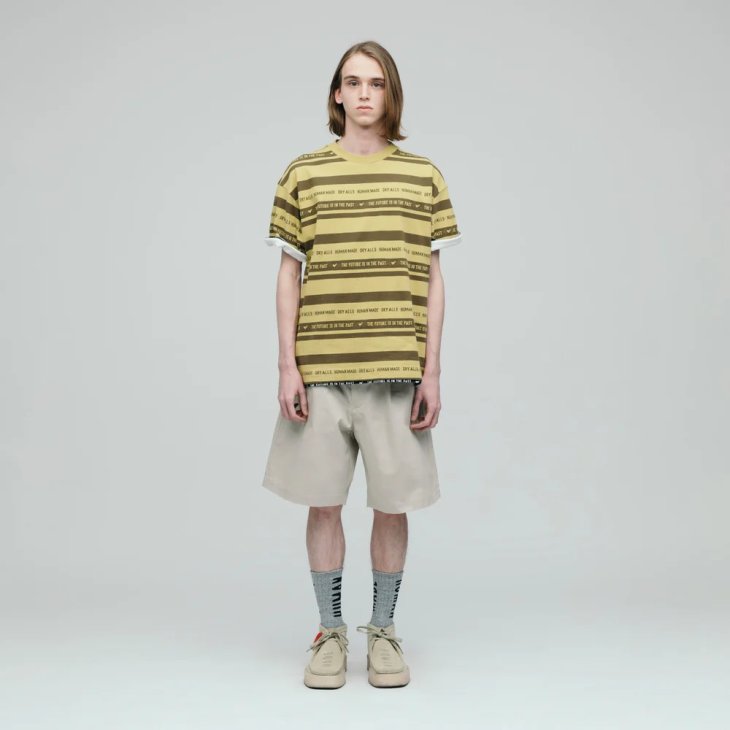 HUMAN MADE STRIPED T-SHIRT