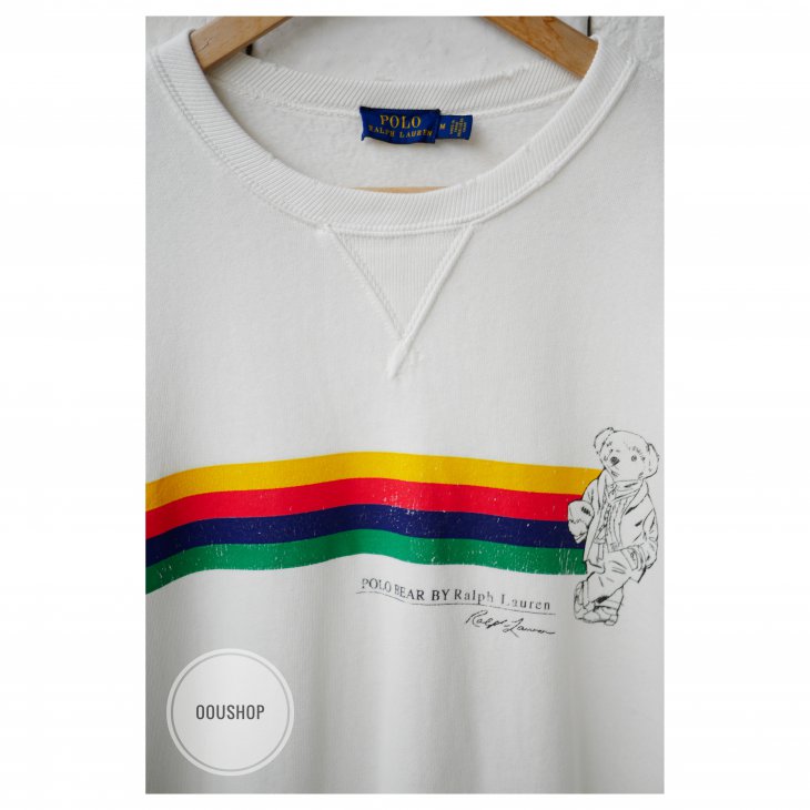 POLO RALPH LAUREN FLEECE POLO BEAR PULLOVER