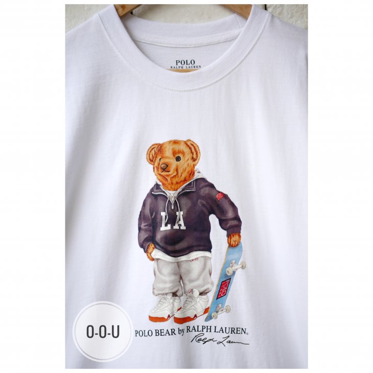 POLO RALPH LAUREN POLO BEAR SKATEBOARD JERSEY T-SHIRT