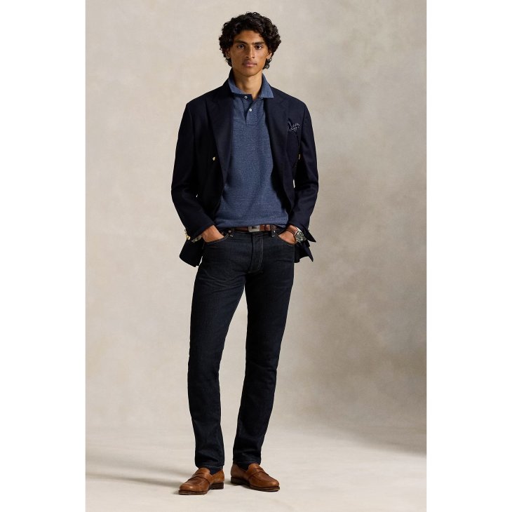 POLO RALPH LAUREN CUSTOM SLIM FIT POLO SHIRT