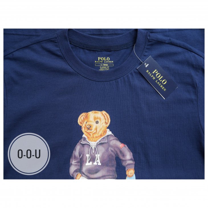 POLO RALPH LAUREN POLO BEAR SKATEBOARD JERSEY T-SHIRT