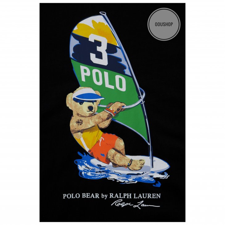 POLO RALPH LAUREN CUSTOM SLIM FIT POLO BEAR T-SHIRT
