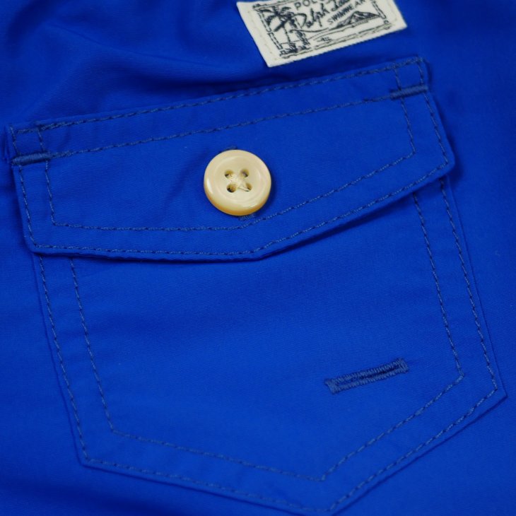 POLO RALPH LAUREN KIDS TRAVELER POLO BEAR SWIM TRUNK