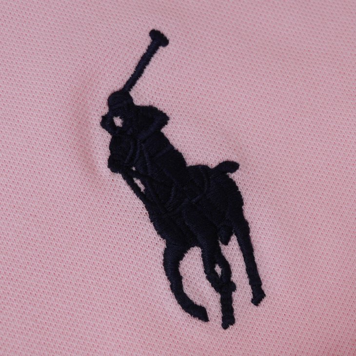 POLO RALPH LAUREN GIRLS BIG PONY COTTON MESH POLO DRESS