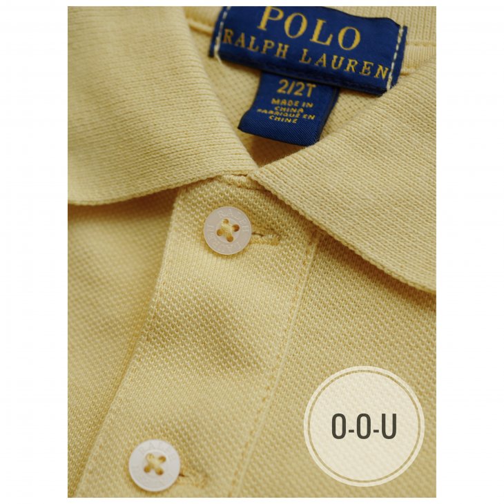 POLO RALPH LAUREN KIDS COTTON MESH POLO DRESS