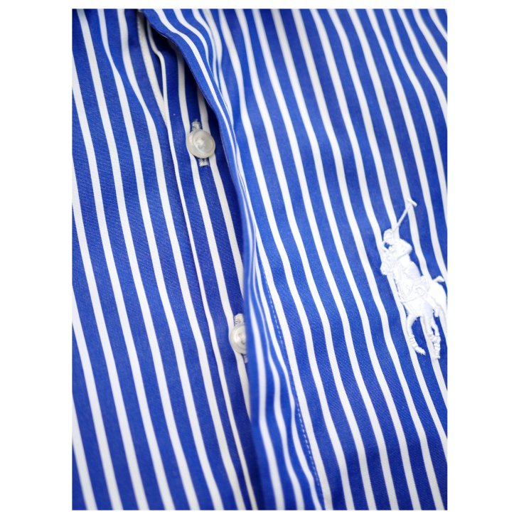 POLO RALPH LAUREN WOMEN STRIPED COTTON SHIRT
