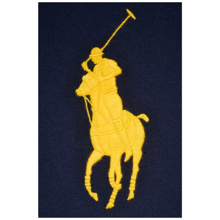 POLO RALPH LAUREN CUSTOM SLIM FIT BIG PONY MESH POLO SHIRT