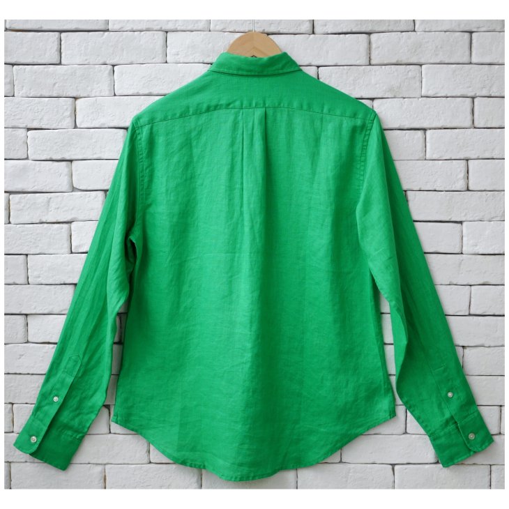 POLO RALPH LAUREN WOMEN CLASSIC FIT LINEN SHIRT