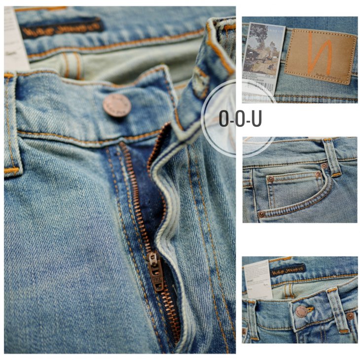 NUDIE JEANS LEAN DEAN BLUE MEADOW