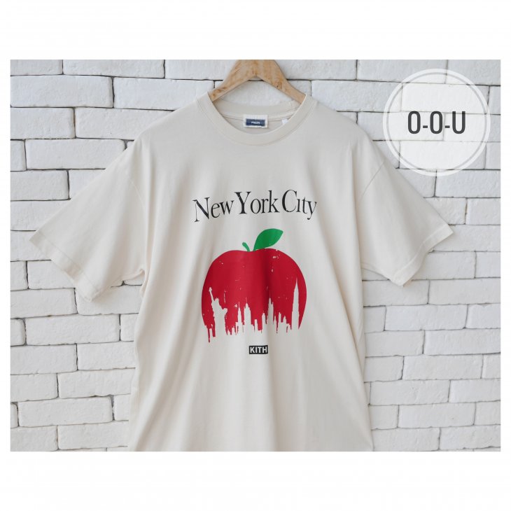 KITH BIG APPLE VINTAGE TEE