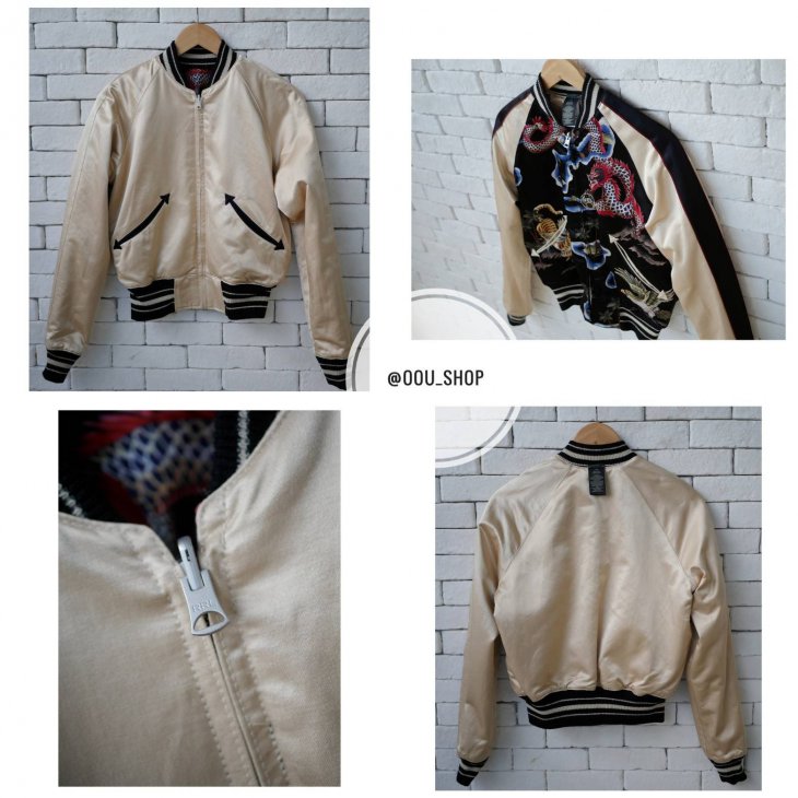 RALPH LAUREN RRL REVERSIBLE TOUR JACKET