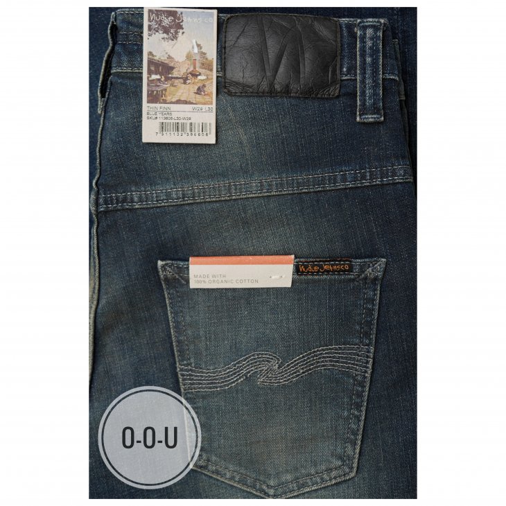 NUDIE JEANS THIN FINN BLUE YEARS