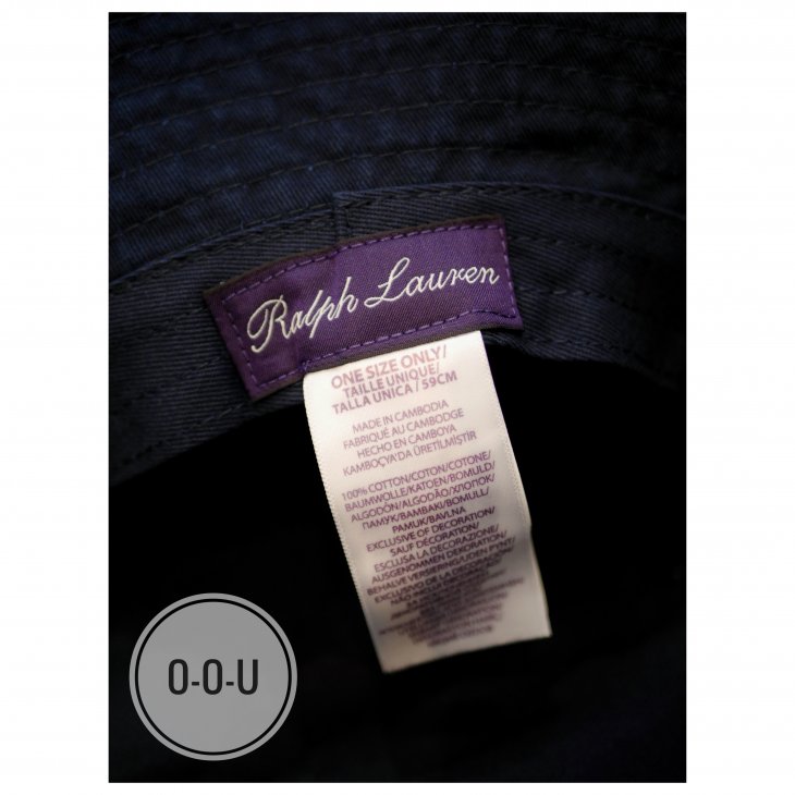 POLO RALPH LAUREN COTTON BUCKET HAT