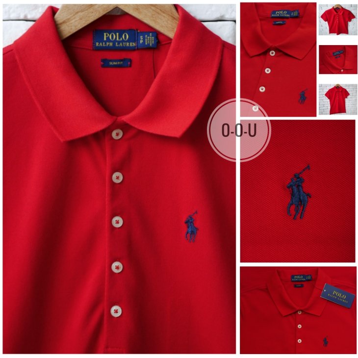 POLO RALPH LAUREN WOMEN SLIM FIT STRETCH POLO SHIRT