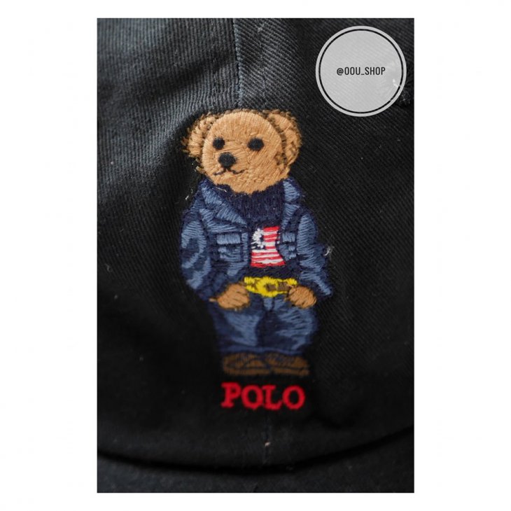 POLO RALPH LAUREN POLO BEAR COTTON CHINO CAP