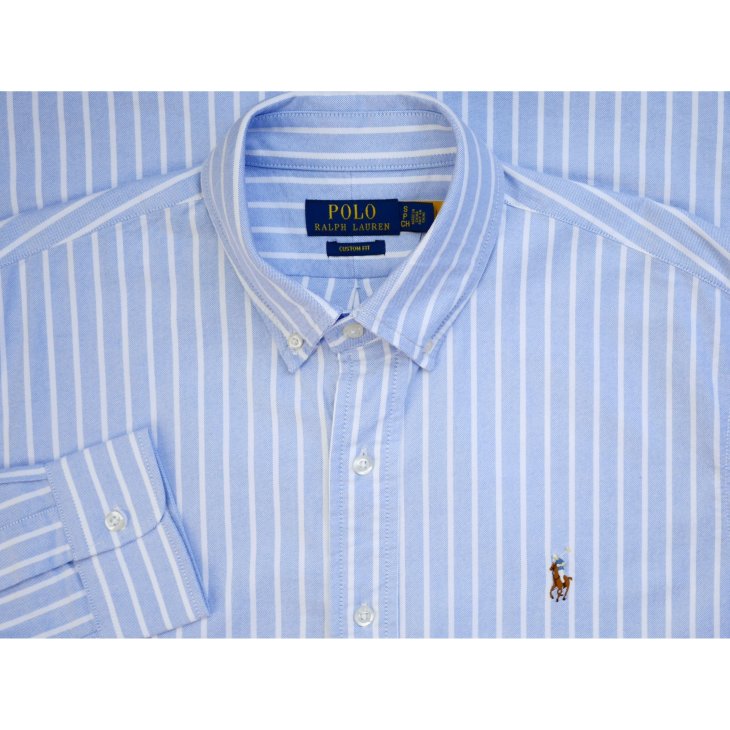 POLO RALPH LAUREN CUSTOM FIT STRIPED SHIRT