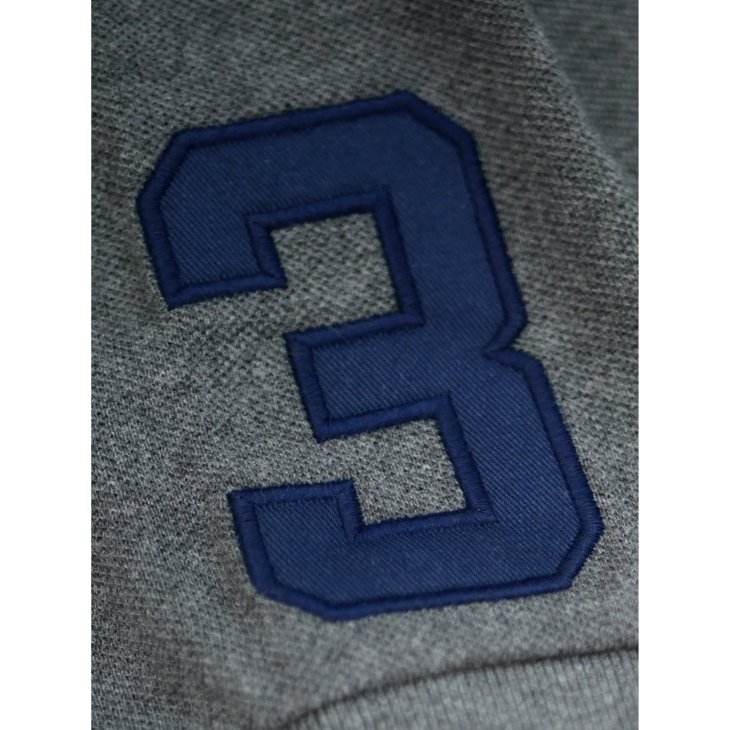 POLO RALPH LAUREN CUSTOM SLIM FIT TRIPLE PONY POLO SHIRT