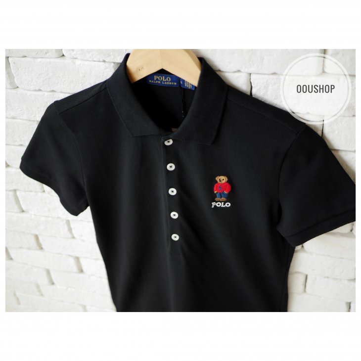 POLO RALPH LAUREN POLO BEAR SLIM FIT POLO SHIRT