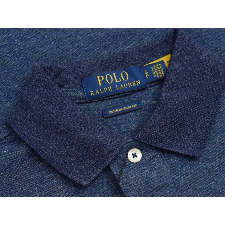 POLO RALPH LAUREN CUSTOM SLIM FIT POLO SHIRT