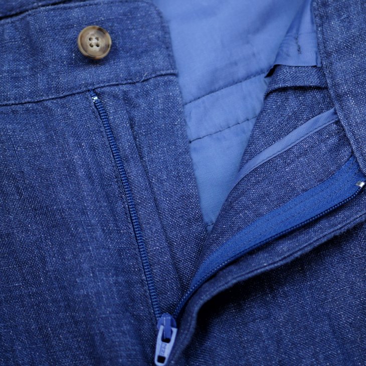 POLO RALPH LAUREN WOMEN PLEATED LINEN SHORT