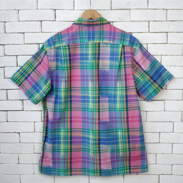 POLO RALPH LAUREN CLASSIC FIT MADRAS CAMP SHIRT
