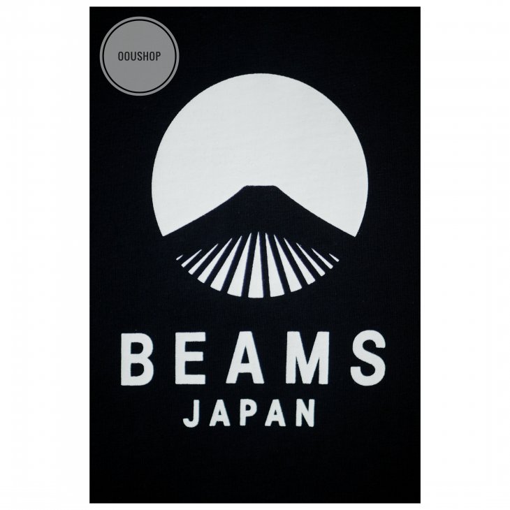 BEAMS JAPAN LOGO PRINT TEE