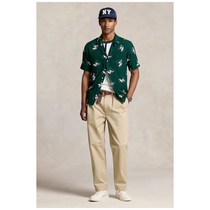 POLO RALPH LAUREN CLASSIC FIT P-WING CAMP SHIRT