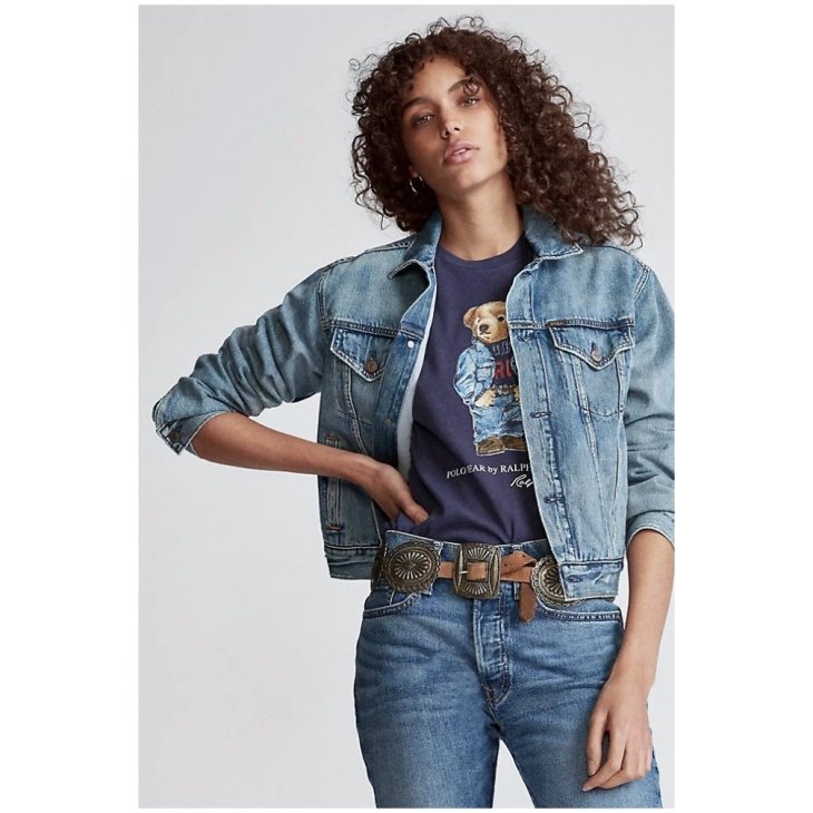 POLO RALPH LAUREN POLO BEAR TRUCKER JACKET