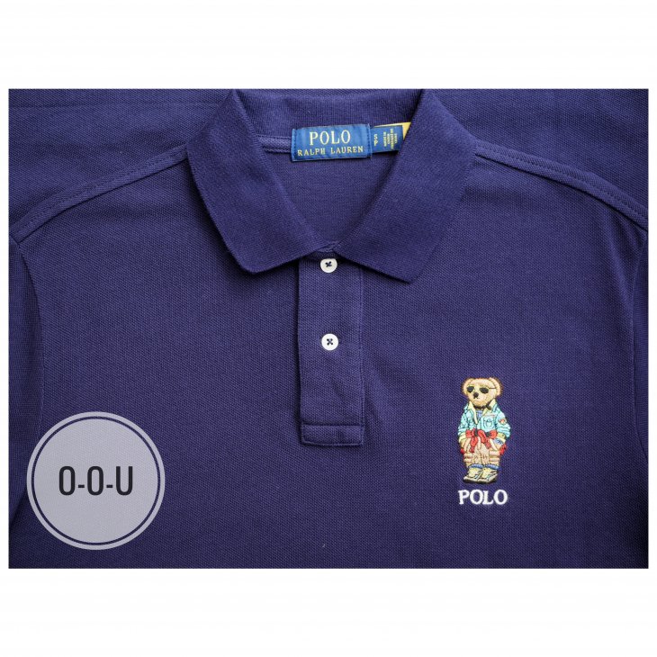 POLO RALPH LAUREN CUSTOM FIT POLO BEAR POLO SHIRT