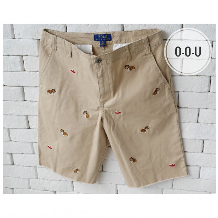 POLO RALPH LAUREN BOYS BULLDOG STRETCH CHINO SHORT