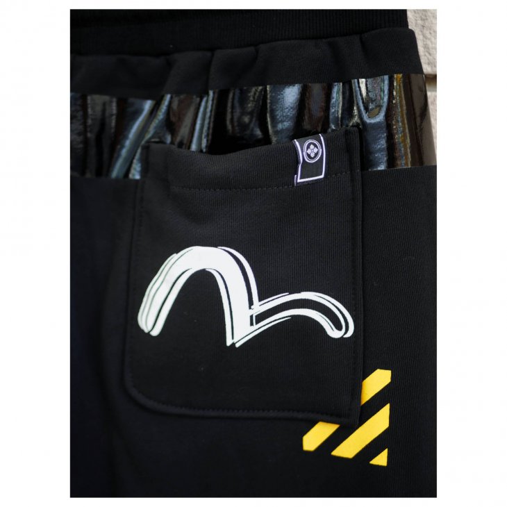 EVISU LOGO PRINT SWEATPANTS