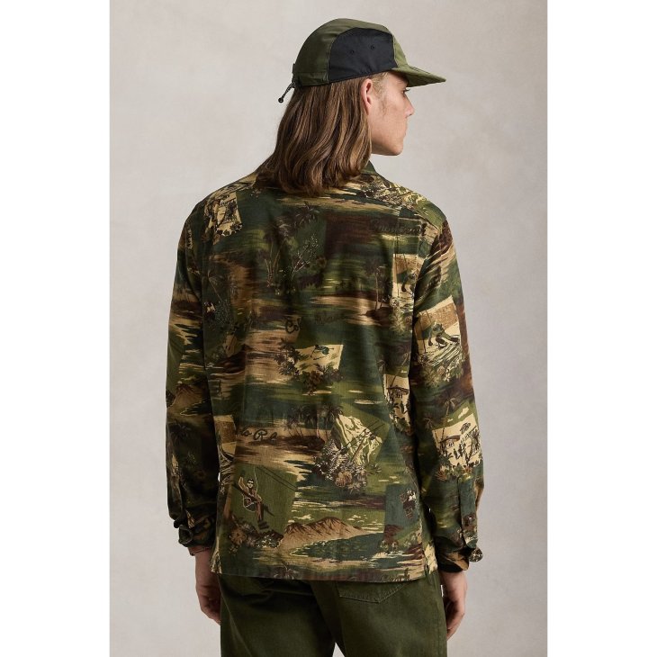 POLO RALPH LAUREN CLASSIC FIT SEA TO SKI CORDUROY SHIRT