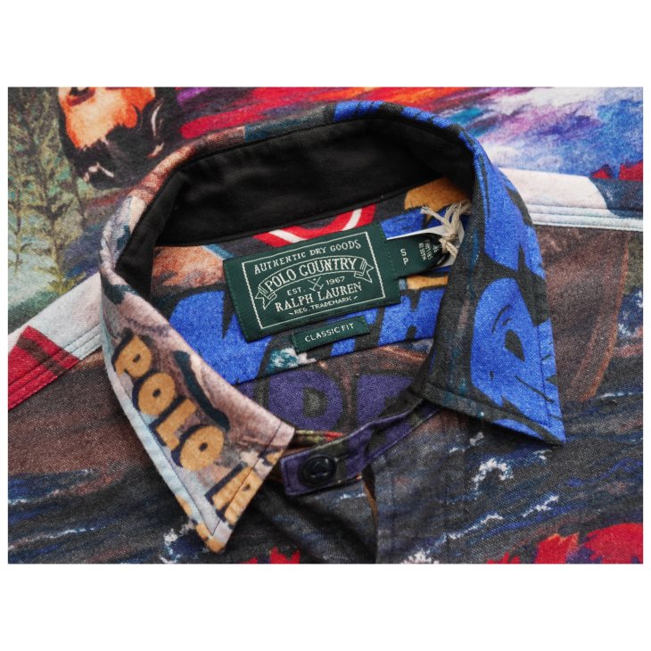 POLO RALPH LAUREN CLASSIC FIT EXPEDITION PRINT WORKSHIRT