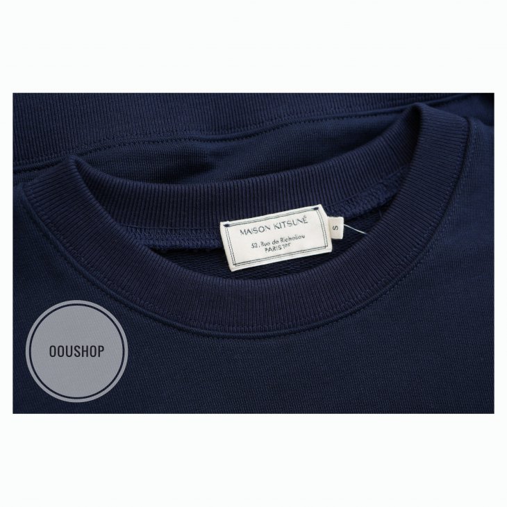 MAISON KITSUNÉ YOGA FOX PATCHES SWEATSHIRT