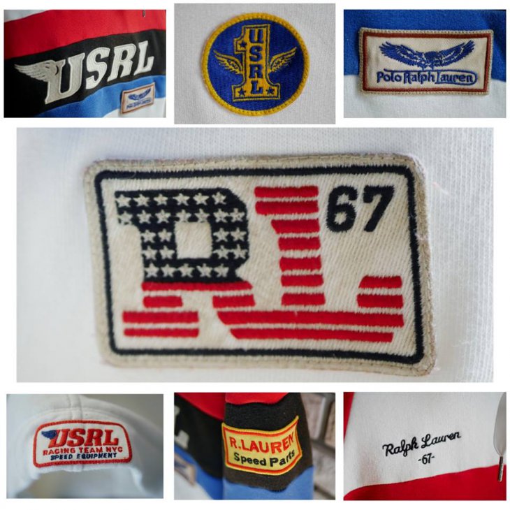 POLO RALPH LAUREN PATCHWORK FLEECE HOODIE