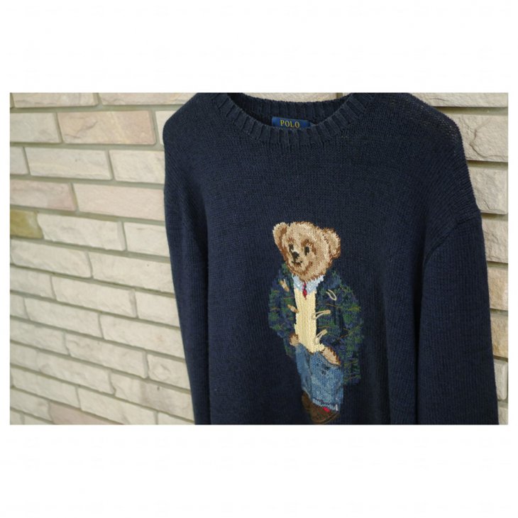 POLO RALPH LAUREN THE ICONIC POLO BEAR SWEATER
