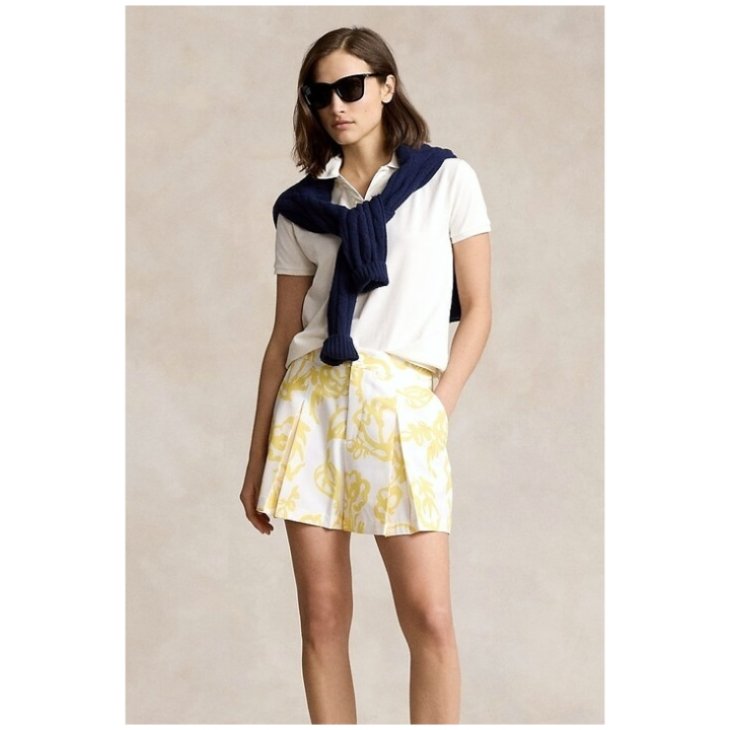 POLO RALPH LAUREN RLX FLORAL WIDE LEG SHORT